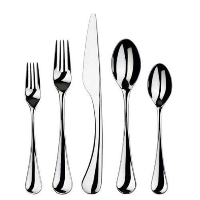 GOURMET SETTINGS Lyric 10-Piece Flatware Set, Service for 2