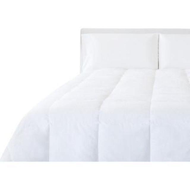 MALOUF King White Down and Feather Blend Comforter