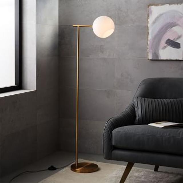 Staggered Glass Floor Lamp