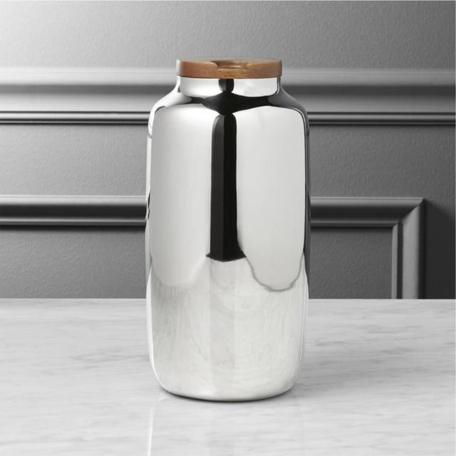 capsule silver canister