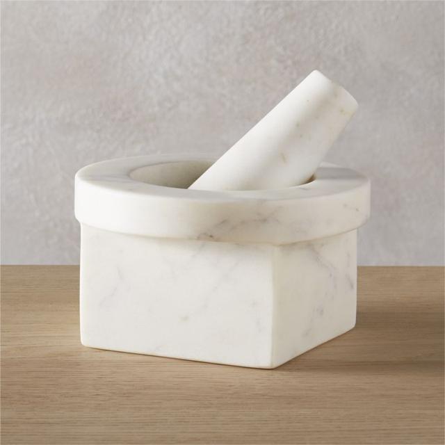 harlow marble mortar and pestle