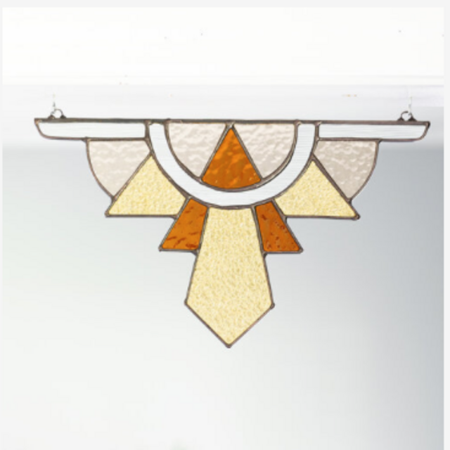 Adoni Design Stained Glass Hanger Piece