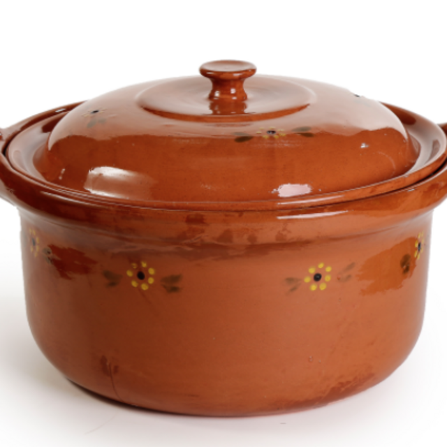 Lidded Cazuela