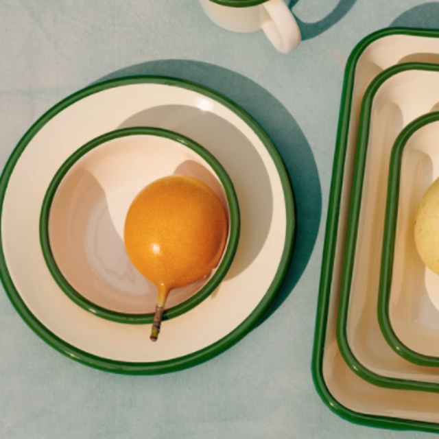 Enamelware Dish Set