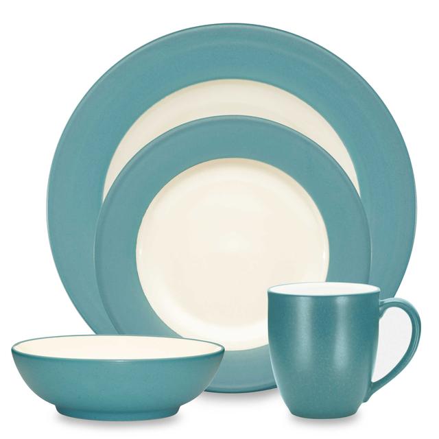 Noritake® Colorwave Turquoise Rim Dinnerware