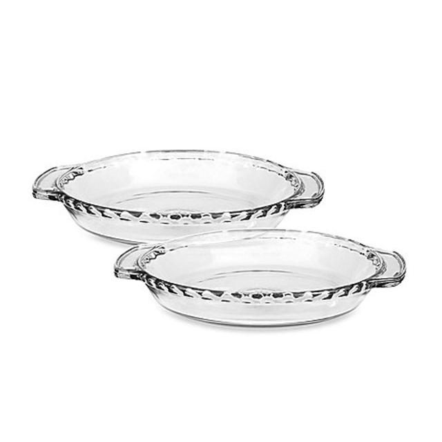 Anchor Hocking® 9.5-Inch Pie Dishes (Set of 2)