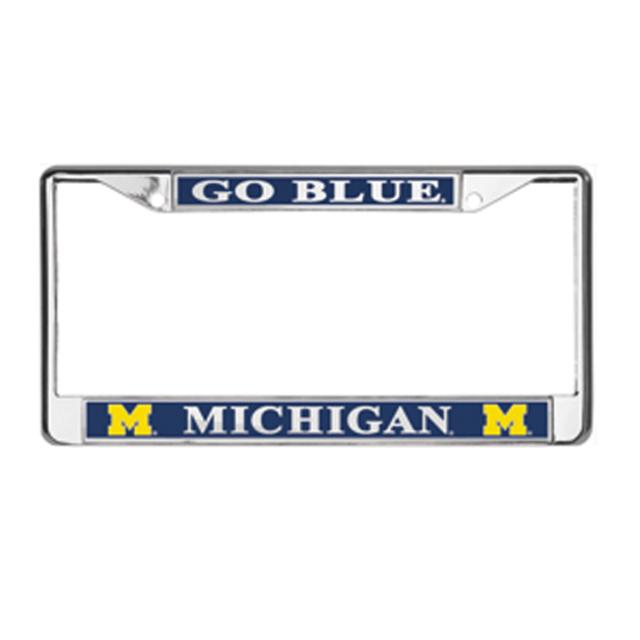 University of Michigan ''Go Blue'' License Plate Frame (MDen)