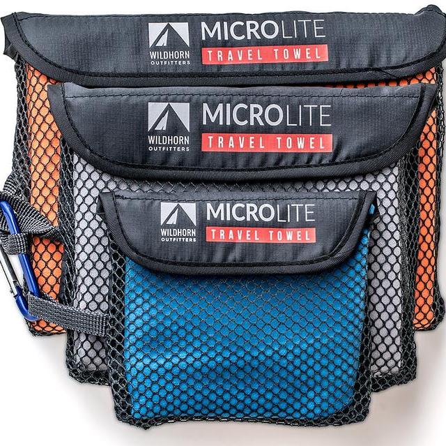 Best Travel Towel Bundle Includes Extra Large, Large & Small Quick Dry Compact Microfiber Camping Towels. Also Great for Sport, Backpacking, Beach, Yoga and Bath..