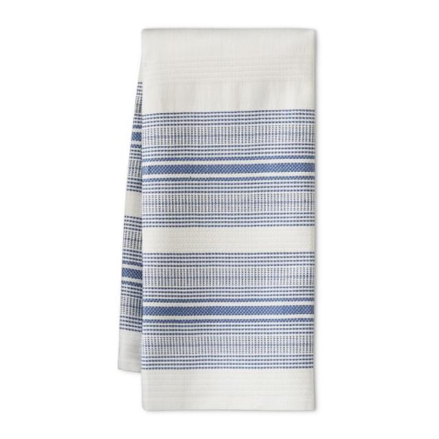 Hatched Stripe Towels, Set of 2