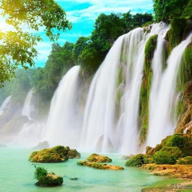 Waterfall Tour in Vietnam