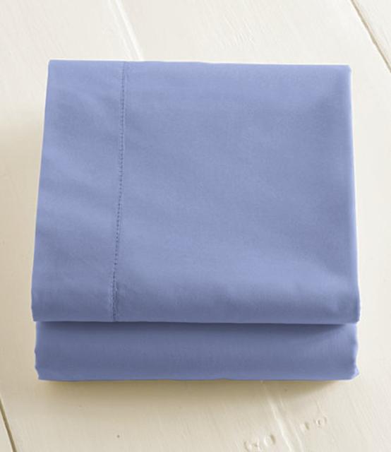 280-Thread-Count Pima Cotton Percale Sheet, Fitted Queen