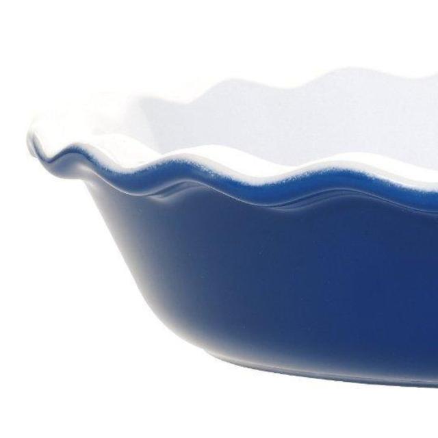 Emile Henry 9-Inch Pie Dish, Azure Blue