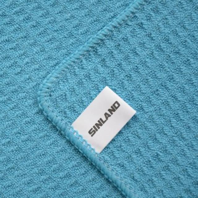 Sinland 3-pack Microfiber Waffle Weave Dish Towels Drying Towels Kitchen Towels Cloths(Turquoise, 16"x24")