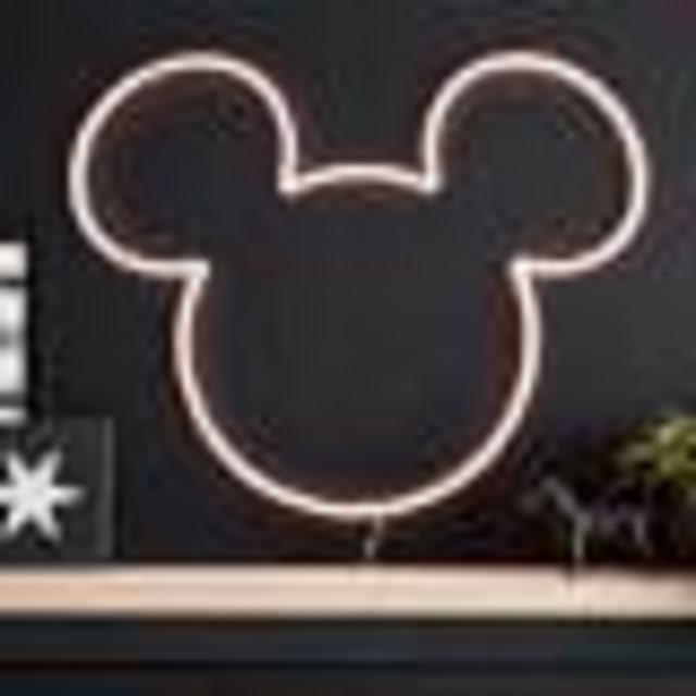 Mickey Mouse Wall Light, White