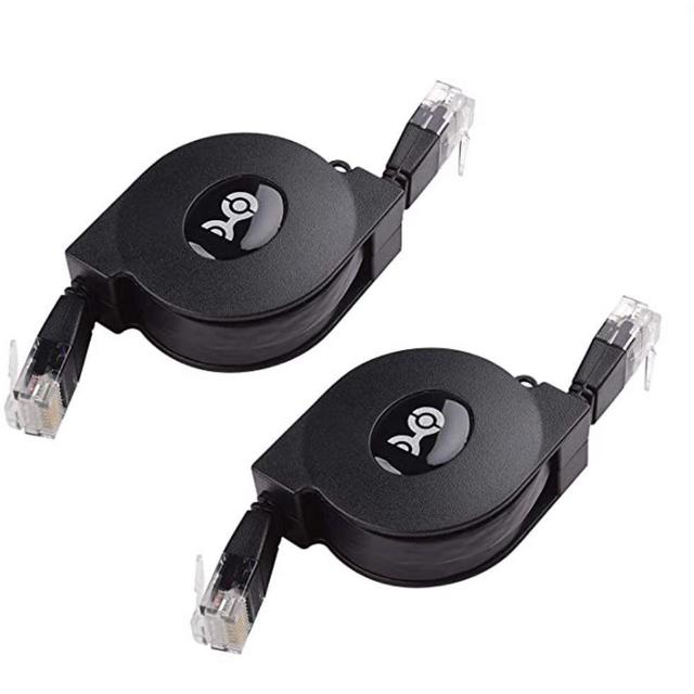 Cable Matters 2-Pack Retractable Ethernet Cable
