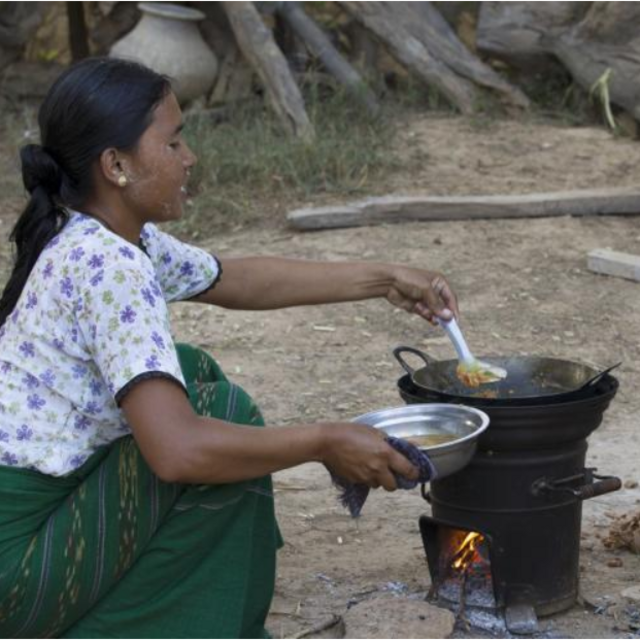1 MT CO2e, Carbon Offset: Myanmar Stoves Campaign