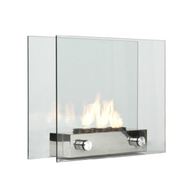 Southern Enterprises Loft Portable Indoor / Outdoor Fireplace