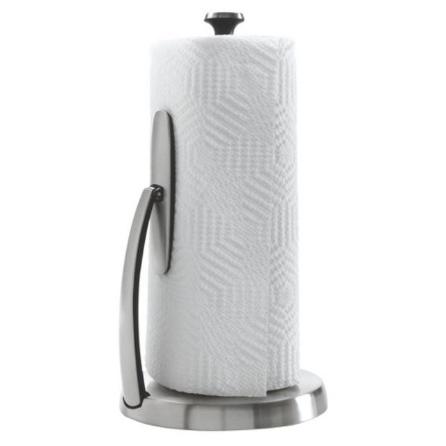 Oxo Stainless Steel Paper Towel Holder product details page