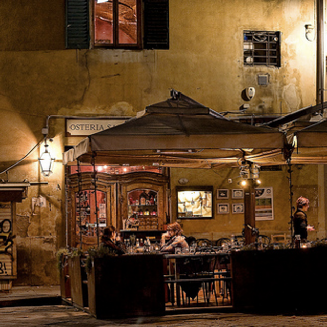 Dinner in Florence - Osteria Santo Spirito