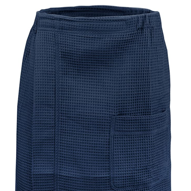 Leisureland Men's Waffle Spa Wraps, Gym Wraps, Body Wraps, Beach Cover Ups
