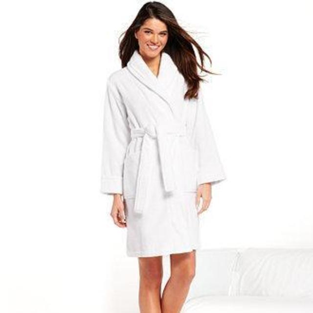 Charter Club Short Luxe Terry Robe