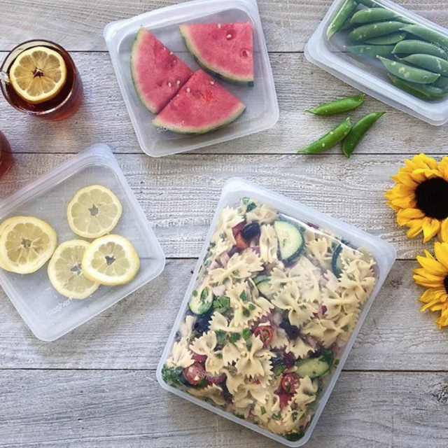 Stasher Reusable Silicone Bag Starter Kit