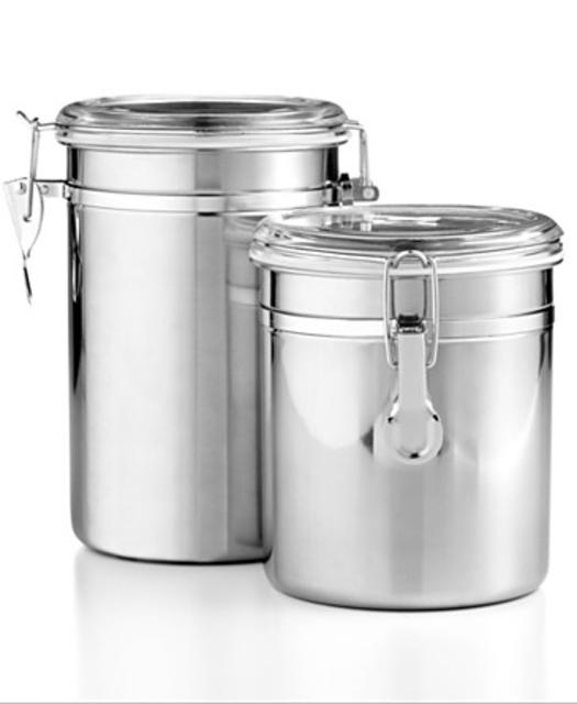 Tools of the Trade Set of 2 Food Storage Canisters