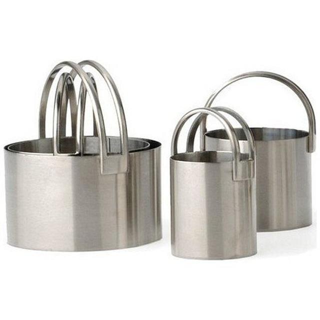 RSVP Endurance 4 Piece Stainless Steel Biscuit Cutter Set
