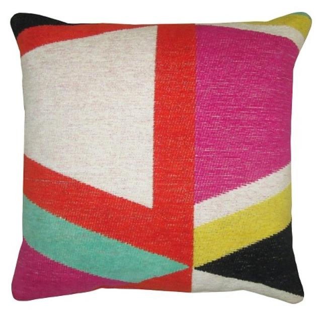 Yarn Dyed Geo Pillow - Threshold™ 