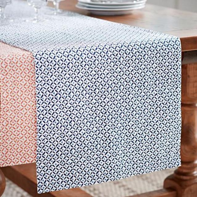 Blue Winnie Table Runner