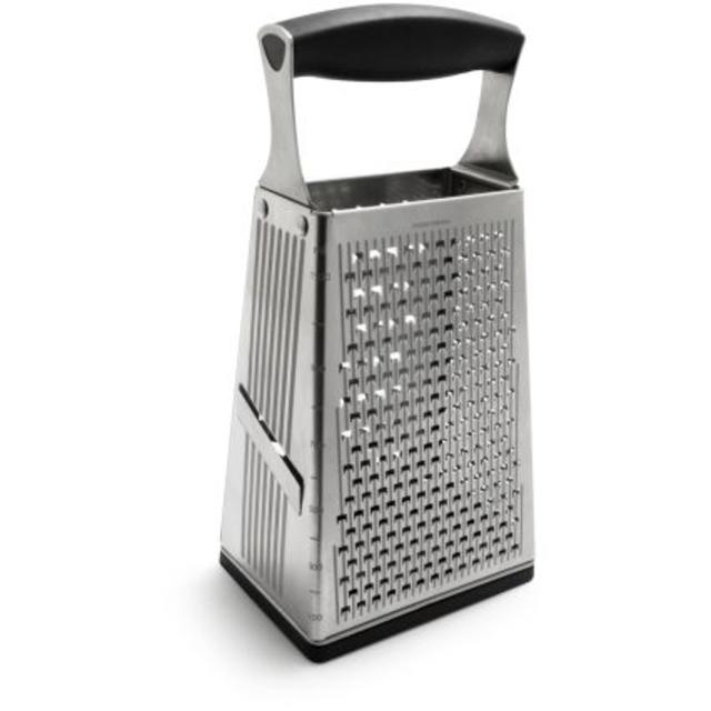 Cuisipro® 4-Sided Box Grater with Ginger Grater Base