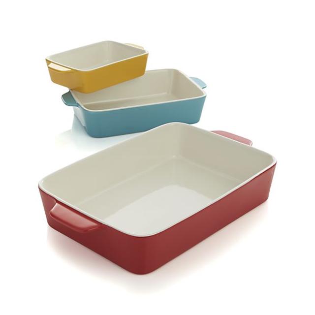 Set of 3 Potluck Bakers