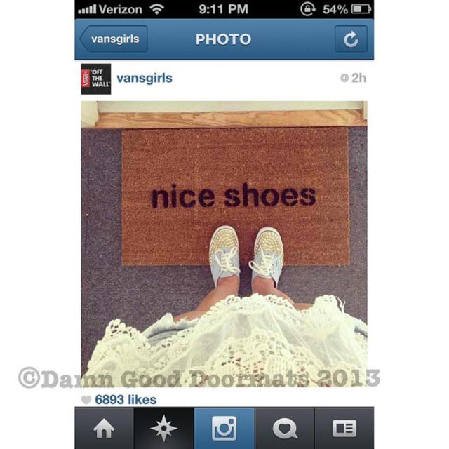 Nice Shoes Door Mat