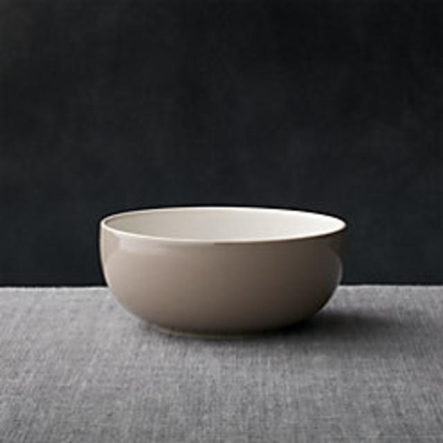 Olson Grey Low Bowl