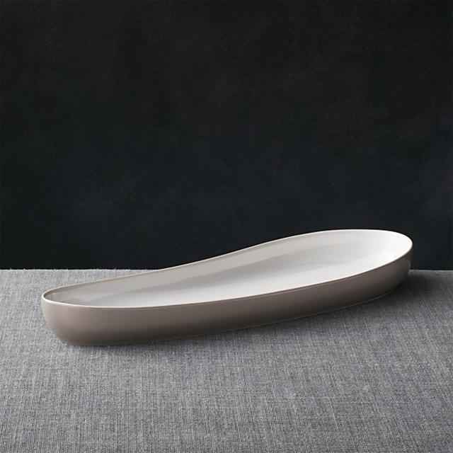 Olson Grey Platter