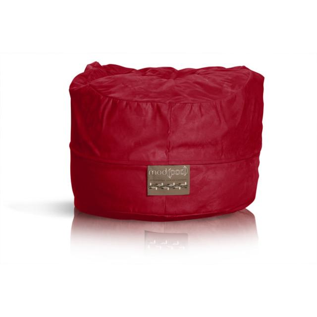 Mod(Pod) Deluxe Suede Bean Bag Chair in Lipstick