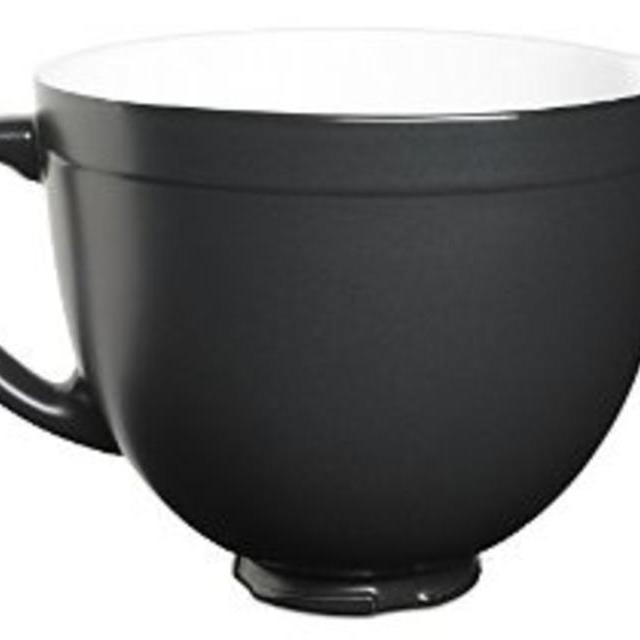 KitchenAid KSMCB5BM 5-Qt. Tilt-Head Ceramic Bowl - Black Matte
