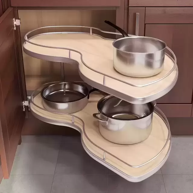 Lazy Susan opposite corner