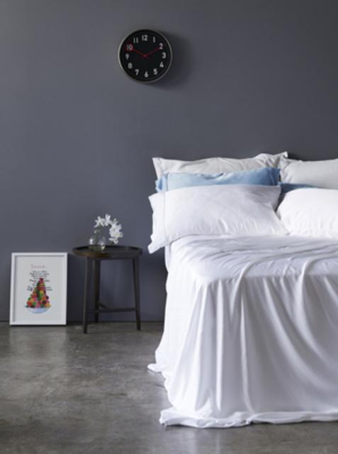 Bamboo Daydream Fitted Sheet - Feather White