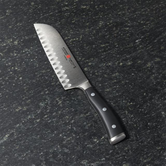 Wüsthof ® Classic Ikon 7" Hollow Ground Santoku Knife