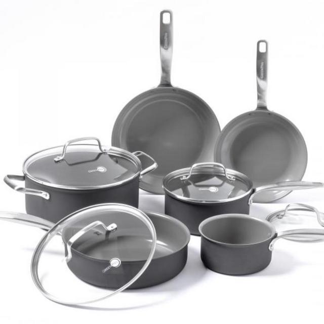 Chatham Ceramic Non-Stick 10-Piece Cookware Set