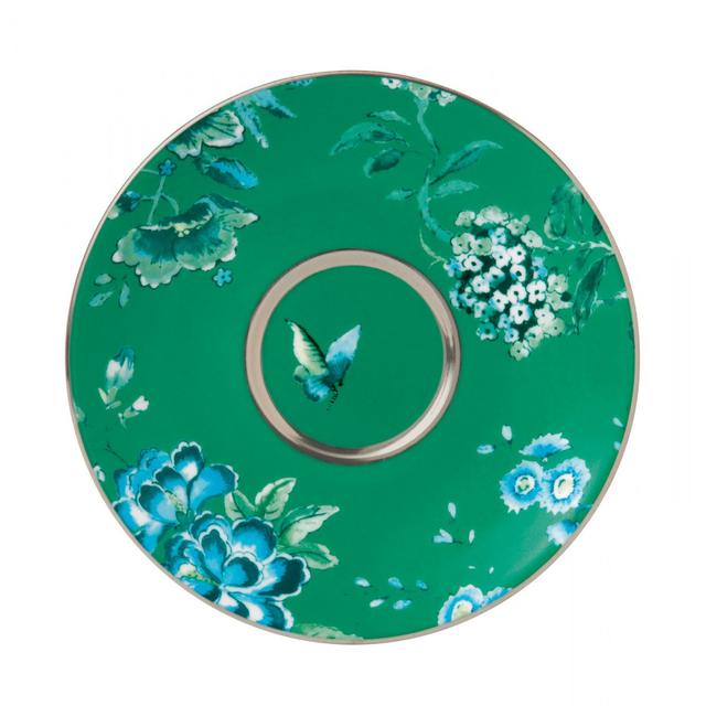 Chinoiserie Green Tea Saucer