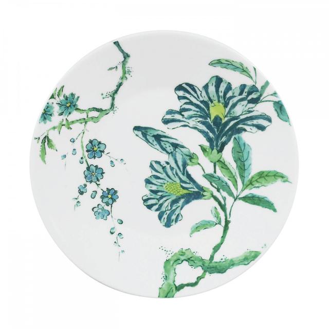 Chinoiserie White Bread & Butter Plate
