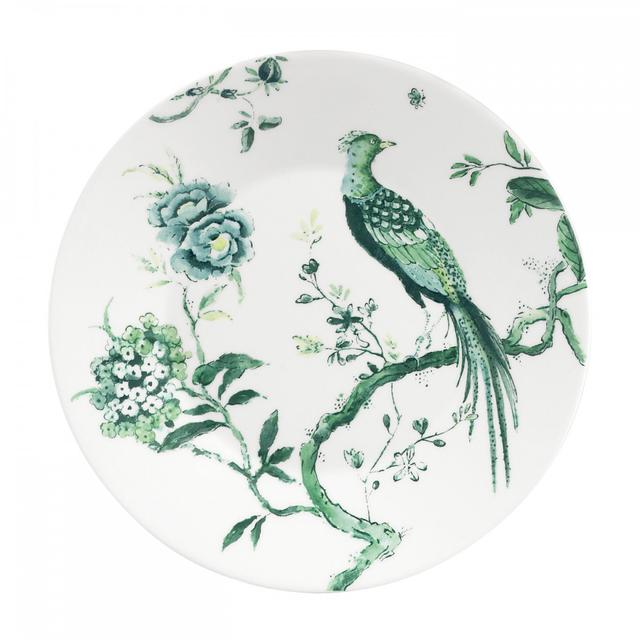 Chinoiserie White Salad Plate