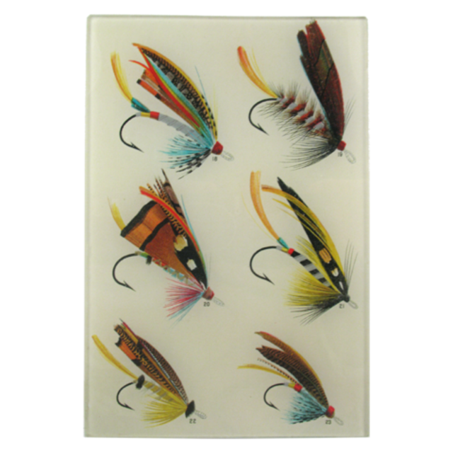 Salmon Flies #18 6 x 9" Rect. Tray
