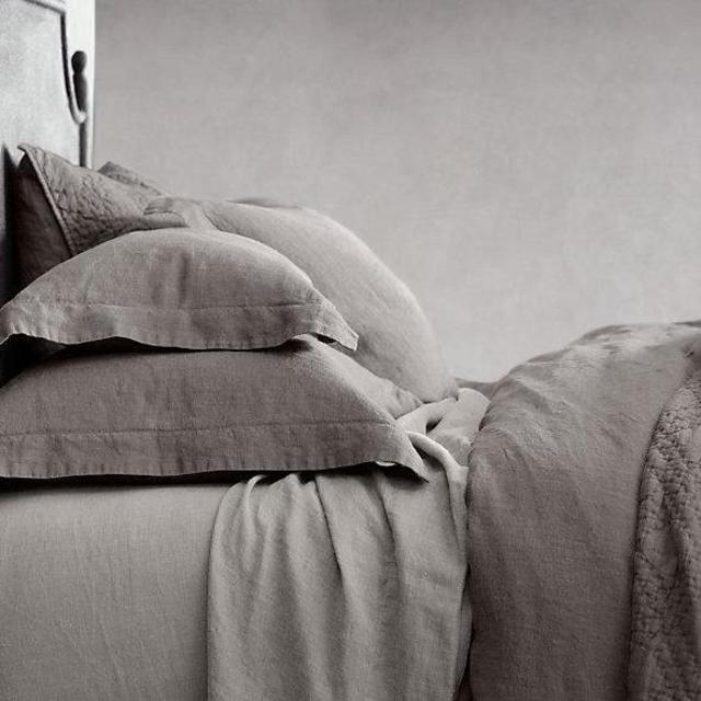 Stonewashed Belgian Linen Bedding (Duvet + Shams)