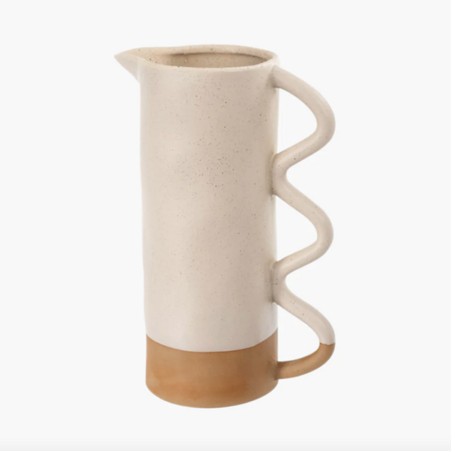 TRINITY ECRU PITCHER
