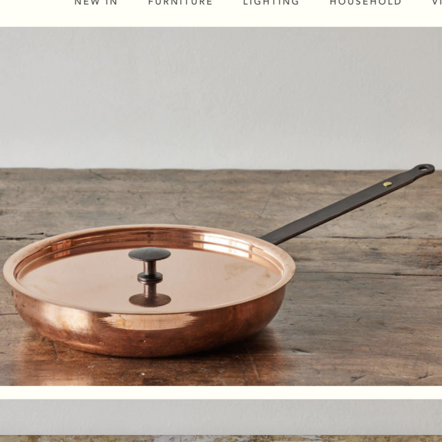 Netherton, Copper 11" Chef's Pan