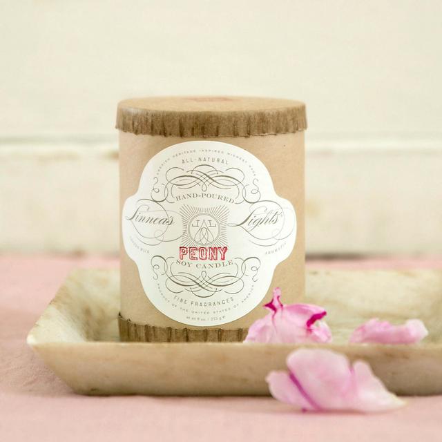Linnea’s Lights Candle,  Peony
