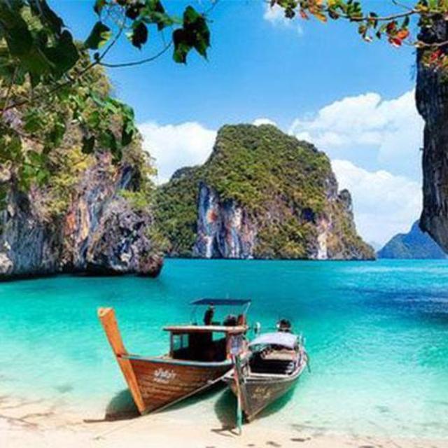 Long Boat Tour of the Andaman Islands in Thailand